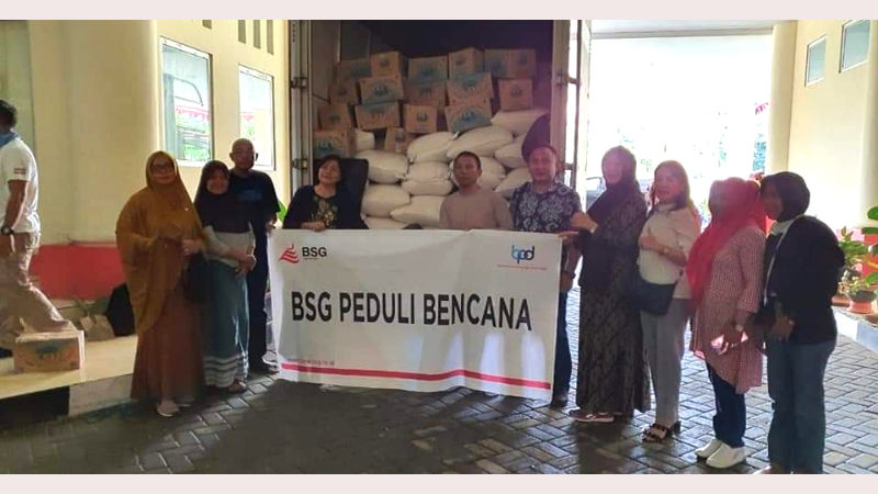 BSG Peduli Bencana, Salurkan Bantuan Dua Tahap Untuk Warga Bolmong