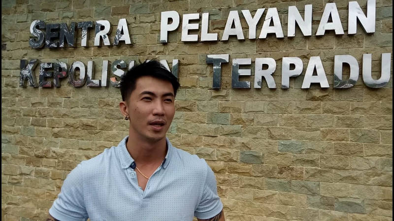 Sambangi Polda Sulut, Milo ODSK Laporkan Oknum Pembuat Status Menyinggung