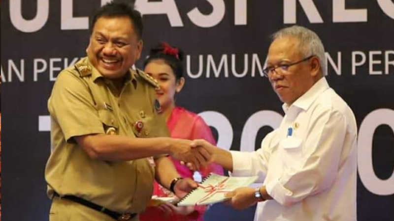 Sulut Tuan Rumah Konreg PUPR 2020, Gubernur Olly Dondokambey Apresiasi Menteri Basuki