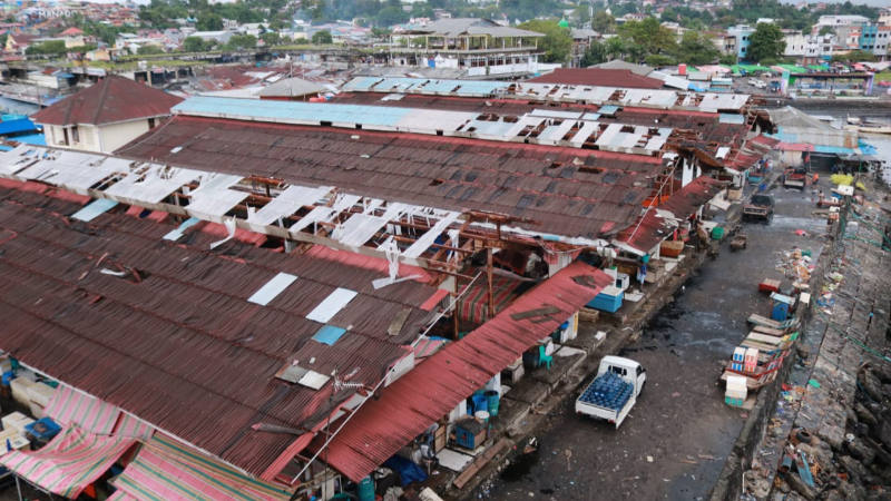 Tiga Hangar Pasar Bersehati Siap Diperbaiki, Stenly Suwuh: Pedagang Mohon Pengertian