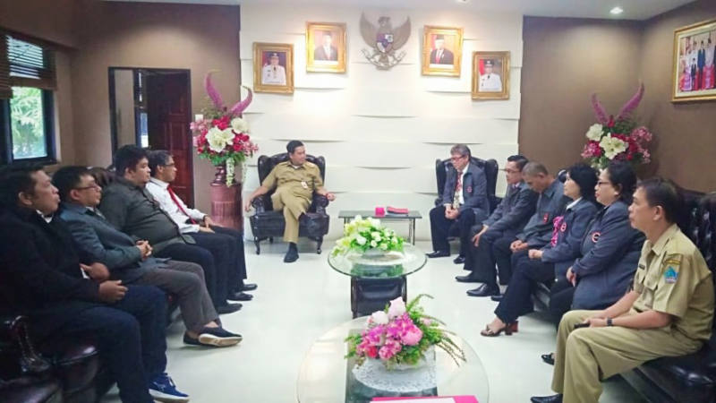 Wagub Steven Kandouw Terima Kunjungan FKPT Sulut