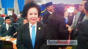 Nortje Van Bone Semangati Atlet Taekwondo Sulut yang Ikut Kejurnas UTI Pro di Bandung
