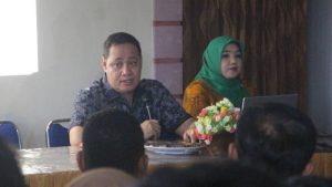 Bertemu Panwascam se-Bolmong, Herwyn Malonda Tekankan Soal Prinsip Kerja Kolektif Kolegial