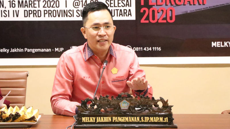 Melky Jakhin Pangemanan Siap Kawal Dana Penanggulangan COVID-19