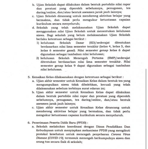 Wali Kota Manado Terbitkan Surat Edaran, Libur Sekolah Diperpanjang dan UN 2020 Dibatalkan