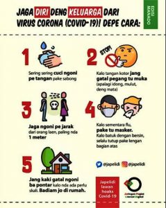 Lawan Hoax Covid-19: Japelidi Bantu Kampanye dalam 42 Bahasa Daerah