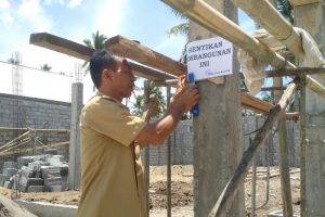 Tidak Berizin, Pembangunan Alfamart Tutuyan Dihentikan Sementara