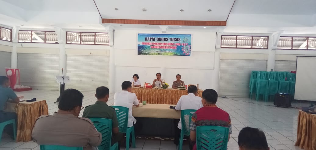 Tindakan Pencegahan dan Penanganan Sebaran COVID-19 di Kabupaten Kepulauan Sangihe