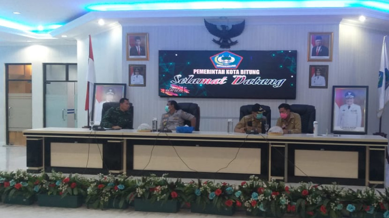 Tak Ikuti Himbauan Pencegahan Corona, Aparat Bitung Bakal Ambil Tindakan Tegas