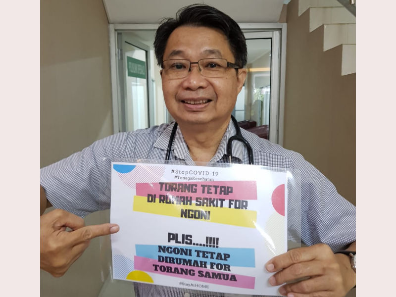 Ada Tenaga Medis di Garis Depan Perjuangan Lawan COVID-19