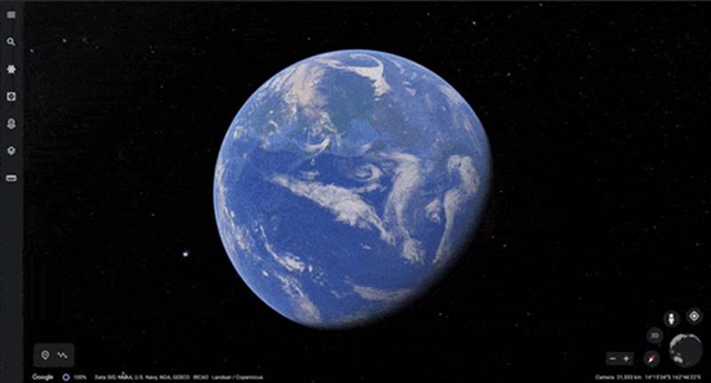 Tips untuk belajar dari rumah dengan Google Earth