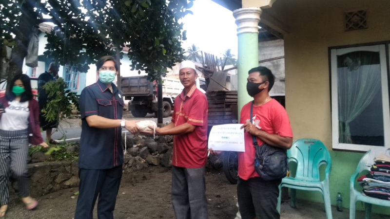 Salurkan Bantuan ke Sejumlah Masjid, Habriyanto Sampaikan Permohonan Maaf