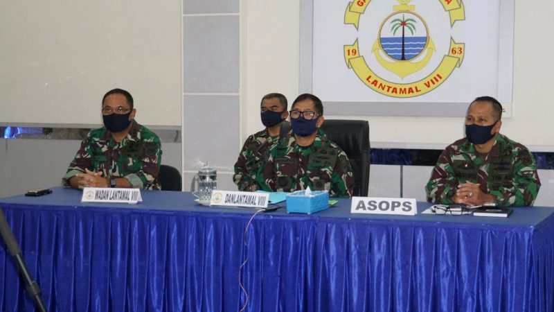 Danlantamal VIII Ikuti Vicon Musrenbang RKPD