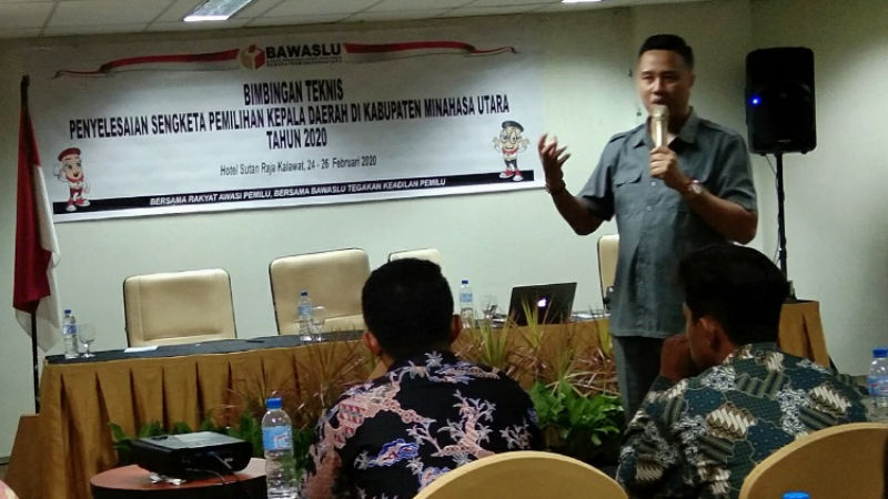 30 Panwascam Minut Pertajam Ilmu Penyelesaian Sengketa Pilkada
