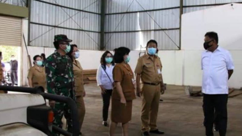 Gubernur Olly Dondokambey Pantau Kesiapan Rumah Singgah ODP COVID-19