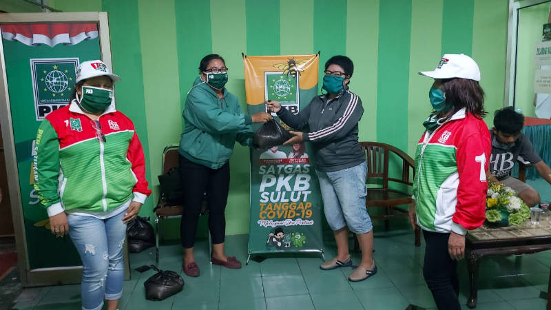 PKB Sulut Gelar Aksi Kemanusiaan di Manado