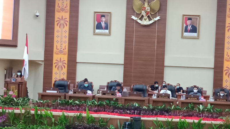 Dihadiri Wagub Sulut Steven Kandouw, Paripurna LKPJ DPRD Sulut Diikuti Langsung 17 Anggota, 22 Lainnya Secara Virtual