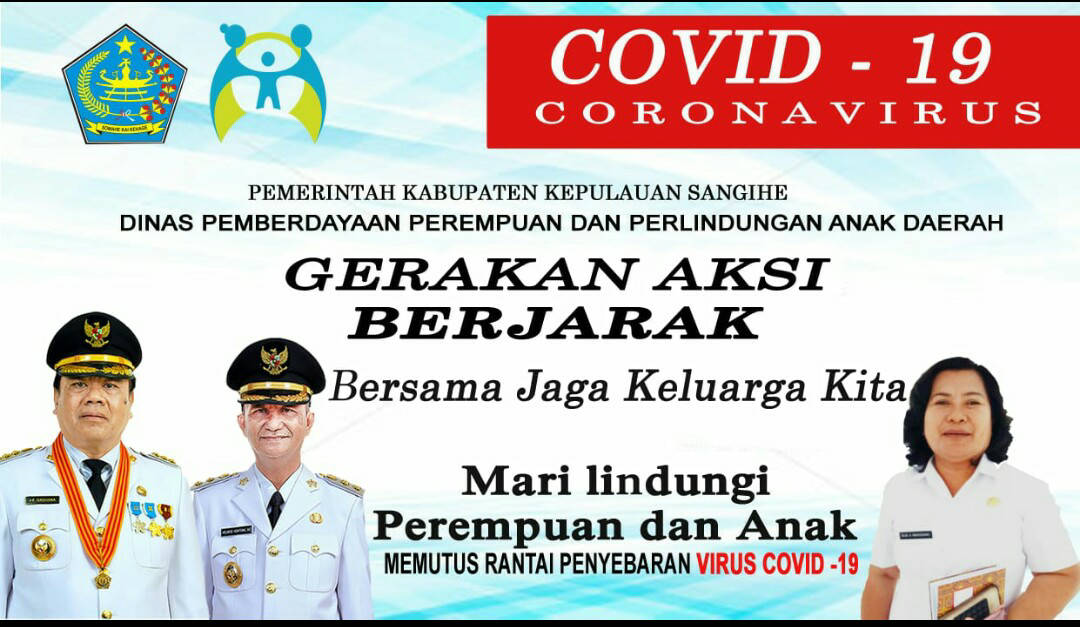 DP3AD Sangihe Gelar Sosialisasi Gerakan Aksi 'BERJARAK'