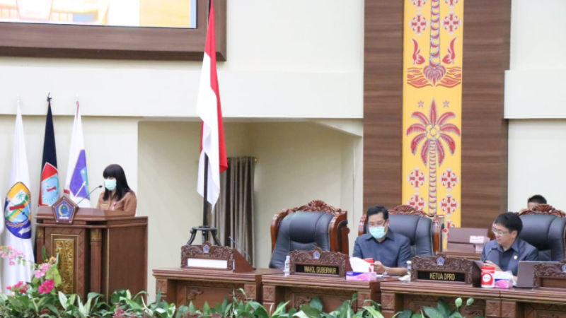 Dihadiri Wagub Sulut Steven Kandouw, Paripurna LKPJ DPRD Sulut Diikuti Langsung 17 Anggota, 22 Lainnya Secara Virtual