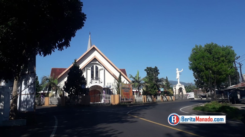 Jumat Agung, Tiga Gereja di Langowan Ini Sepi