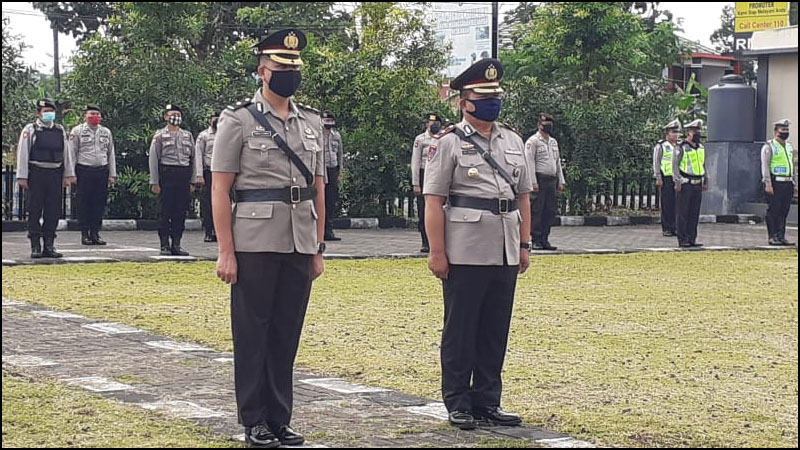 Gantikan Simbar, Met Warouw Jabat Kabag Ops Polres Tomohon