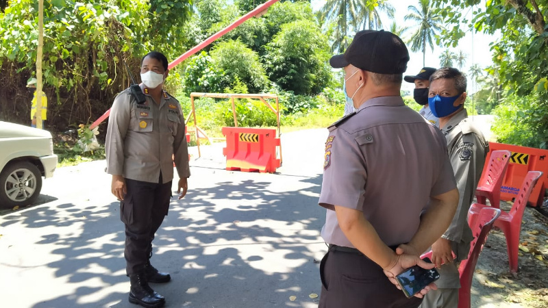 Kapolres Instruksikan Penutupan Akses ke Bitung Dihentikan
