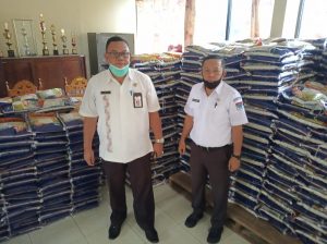 300 Ton Beras Untuk 61 Ribu Warga Boltim Terdampak COVID-19