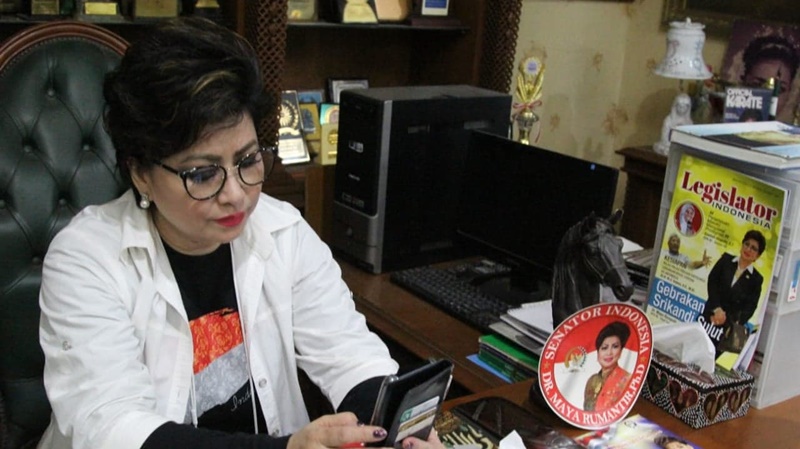 Ini Kata Senator Maya Rumantir Soal Perkembangan Kasus COVID-19 di Sulut
