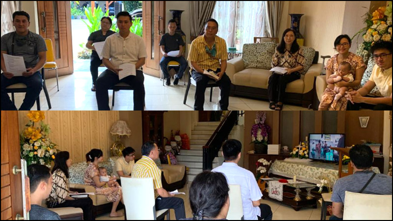 Jimmy Eman dan Keluarga Rayakan Paskah di Rumah