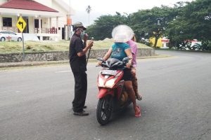 Warga Boltim Diminta Menggunakan Masker Setiap Beraktifitas