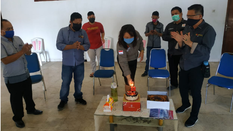Bawaslu Bitung Rayakan HUT ke-12