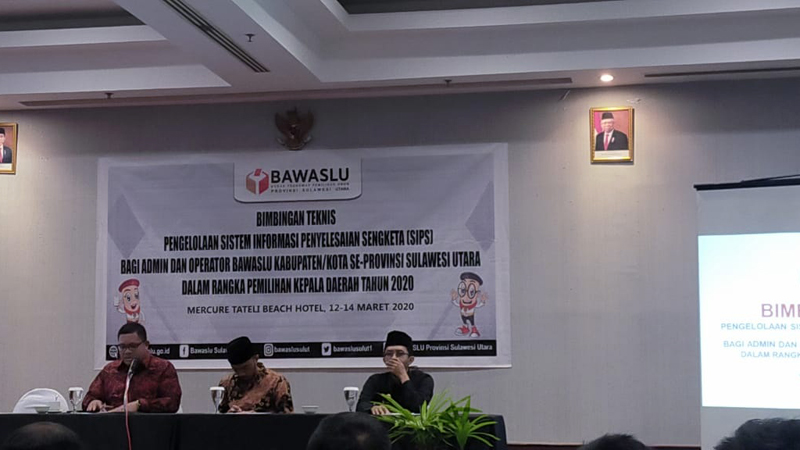 Bawaslu Bitung Ajak Awasi Pilkada Serentak Lewat Aplikasi SIPS