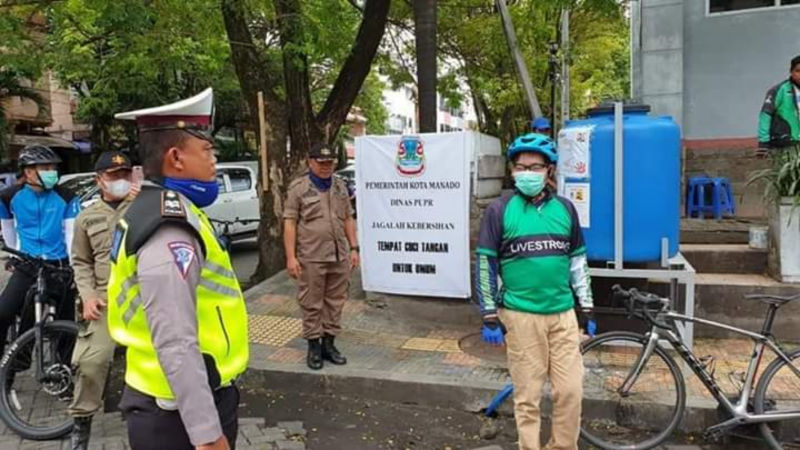 Pemerintah Siapkan Tempat Cuci Tangan Untuk Umum, Vicky Lumentut: Gotong Royong Bantu Warga