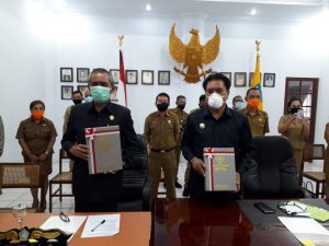 Sangihe Pertahankan Opini WTP ke-6, Bupati Jabes Gaghana: Ini Karena Dukungan Dari Semua Pihak