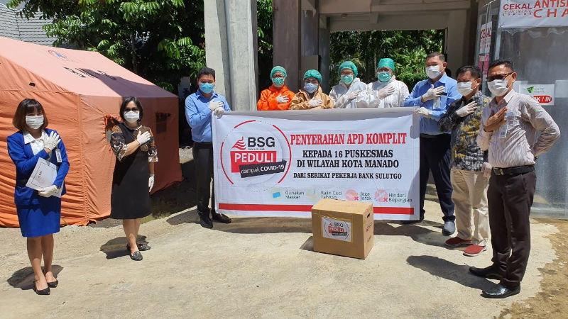 Rayakan HUT ke-59, BSG Serahkan APD untuk Tenaga Medis Dari Hasil Patungan