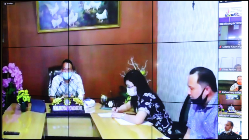 Di Buka Wali Kota Tomohon, Bapelitbang Sosialisasi Permendagri Nomor 90