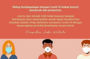 Ajak Berdamai dengan COVID-19, Pemerintah: Bukan Berarti Menyerah
