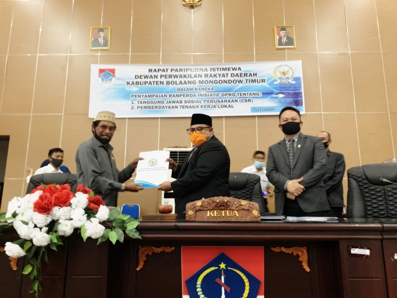 DPRD Boltim Usul Dua Ranperda Inisiatif