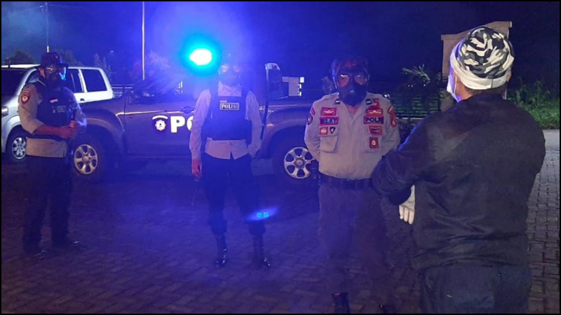 Tim Cekal Polres Tomohon Aktif Gelar Patroli dan Imbau Masyarakat