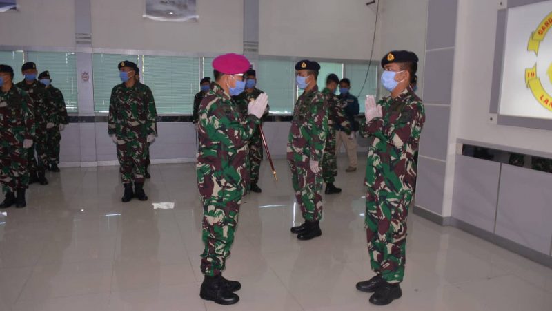 Tiga Jabatan Penting Dikukuhkan Danlantamal VIII Manado