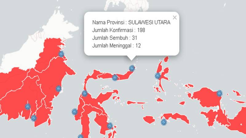 Update COVID-19 di Sulut: 22 Mei, Bertambah 18 Kasus Positif