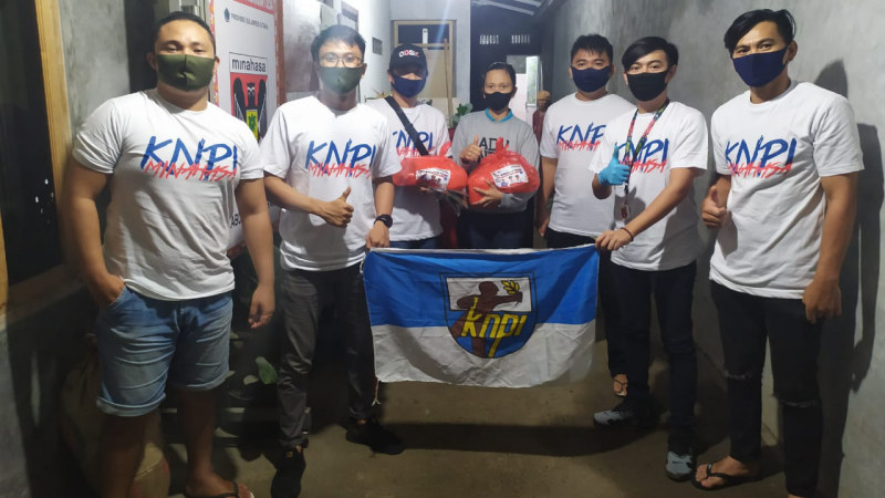 KNPI Minahasa Peduli Masyarakat Terdampak COVID-19 9 KNPI Minahasa Peduli Masyarakat Terdampak COVID-19