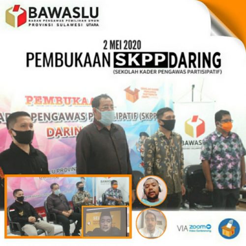 Bawaslu Sulut Launching Sekolah Kader Pengawas Partisipatif