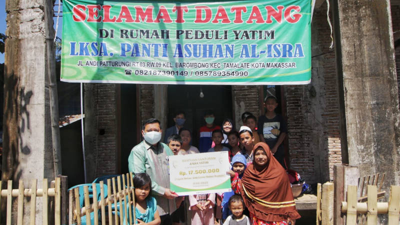 Energi Tulus Tak Berhenti, Pertamina Santuni 300 Anak Yatim di Sulawesi
