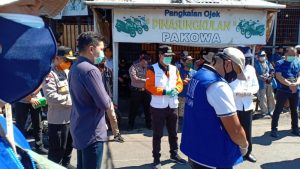 Ivan Lumentut Kawal Penataan Rekayasa Pasar Pinasungkulan