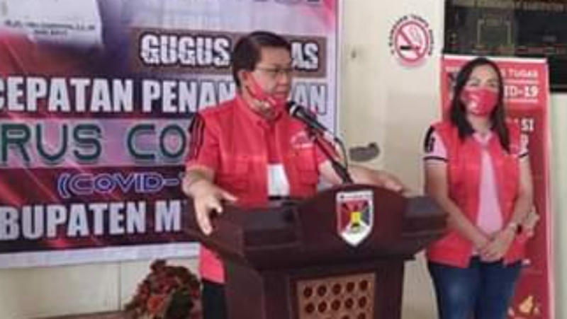 Pasien PDP Asal Minahasa Dimakamkan di Tomohon, Ini Penjelasan Denny Mangala
