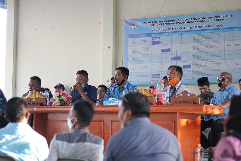 Boltim Agendakan Penyaluran BLT DD Tahap Dua Awal Bulan Juni