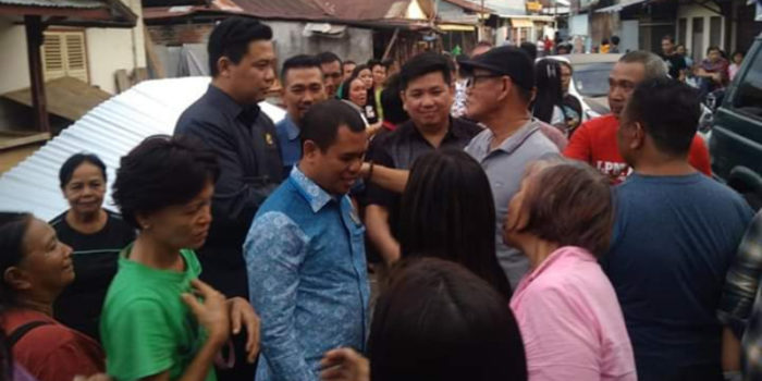 Kunjungi Pasar, DPRD Manado Terima Keluhan Pedagang