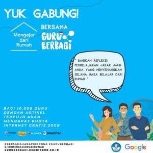 Google dan Kemendikbud Bekerjasama Dengan Perusahaan Telekomunikasi Bantu Para Pengajar Tetap Online