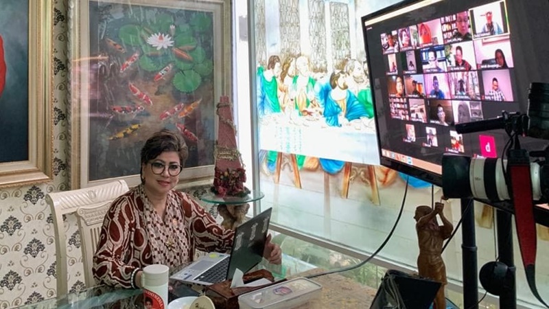Senator Maya Rumantir Beri Perhatian Khusus Soal Jaring Pengaman Sosial
